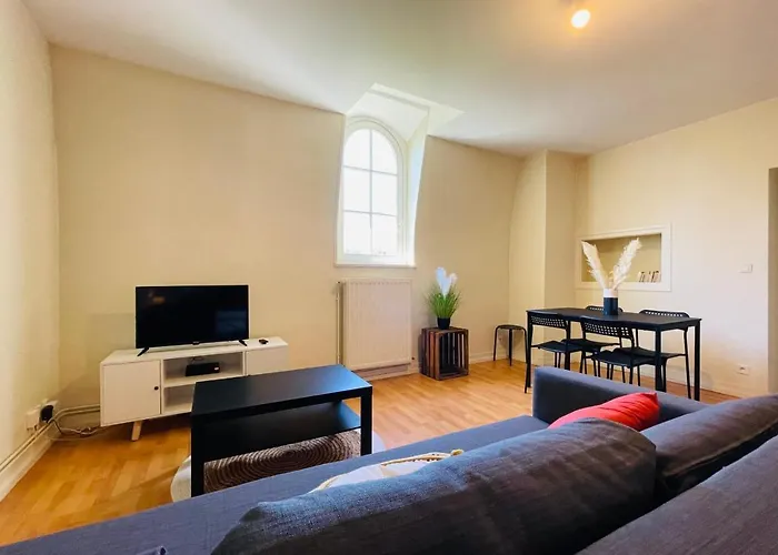 公寓 The Trench - Charming T3 In A Castle In The City Center 图尔